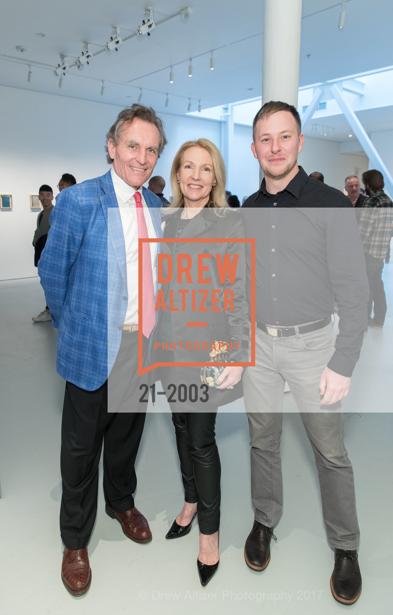 David Birka-White, Ann Girard, Patrick Corrigan, Ed Ruscha and Jonas Wood Opening Reception at Gagosian Gallery, Gagosian Gallery, March 30th, 2017, Photo #21-2003 David Birka-White, Ann Girard, Patrick Corrigan, Photo #21-2003