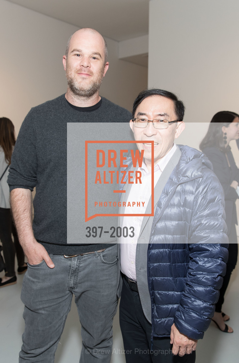 Jonas Wood, Ken Hakuta, Ed Ruscha and Jonas Wood Opening Reception at Gagosian Gallery, Gagosian Gallery, March 30th, 2017, Photo #397-2003 Jonas Wood, Ken Hakuta, Photo #397-2003