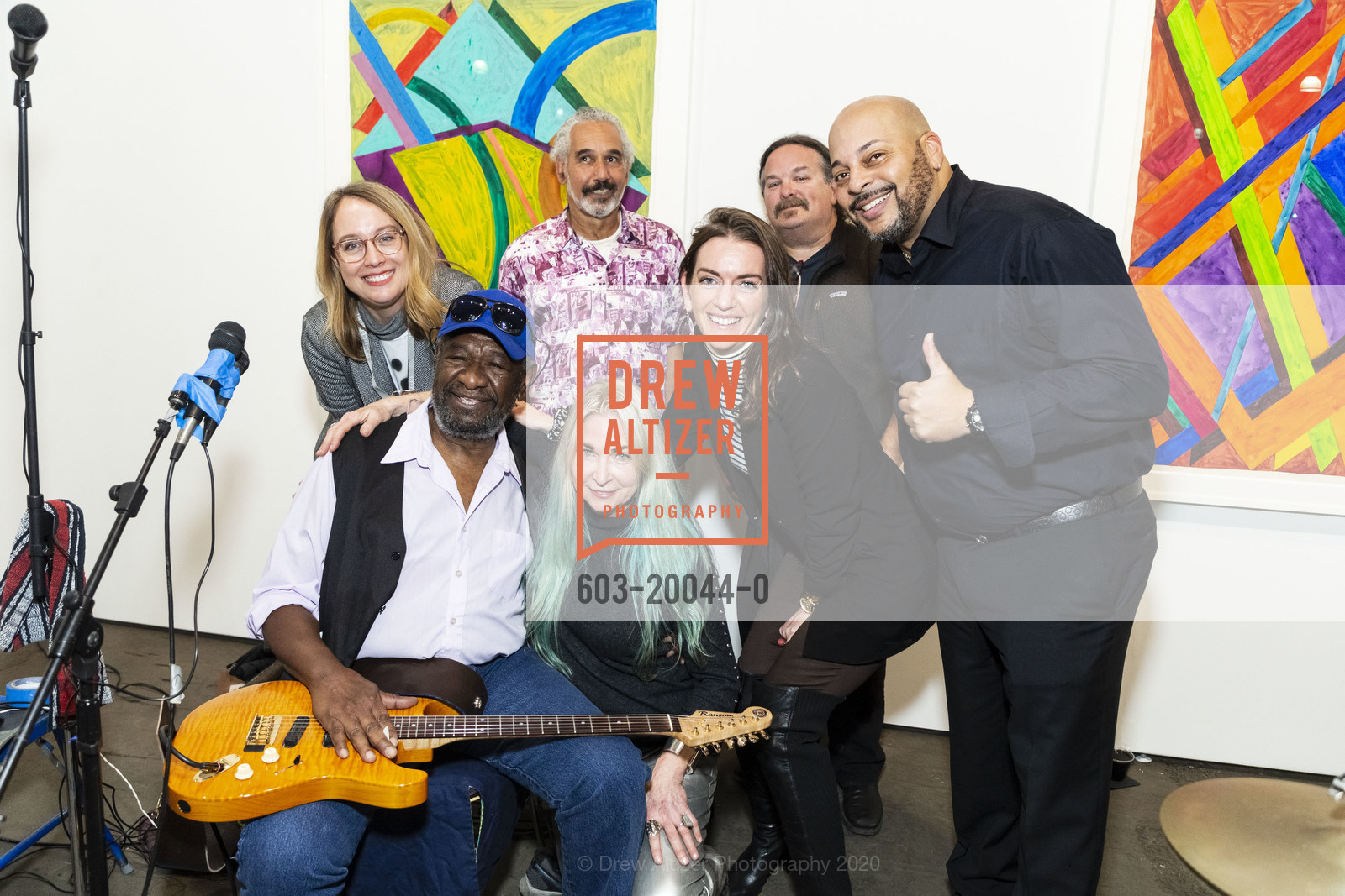 Mike Henderson, John Rogstad, Cheryl Haines, Whitney Kear, Stabe Wilton, Untitled, Art San Francisco - Day Two, Pier 35, January 17th, 2020, Photo #603-20044-0 Mike Henderson, John Rogstad, Cheryl Haines, Whitney Kear, Stabe Wilton, Photo #603-20044-0