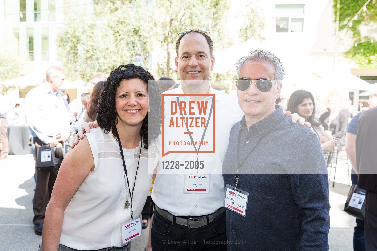 Lauren Berman, Zack Bodner, Eldad Matityahu, TEDxPaloAlto at the Oshman Family JCC, Oshman Familiy JCC, March 31st, 2017, Photo #1228-2005 Lauren Berman, Zack Bodner, Eldad Matityahu, Photo #1228-2005