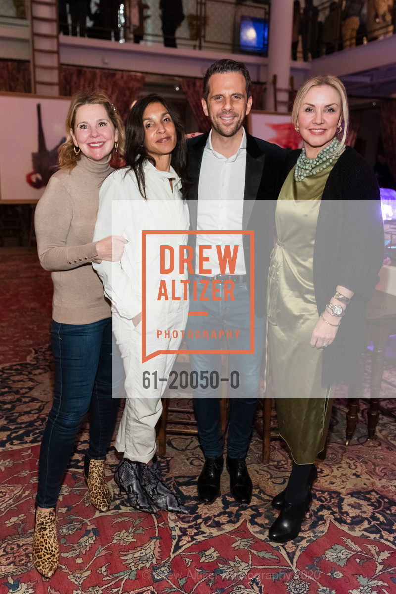 Jasna Glumac, Isha Clark, Gregoire Vogelsang, Ana Burnett, FOG Party with DRIFT at Saint Joseph's Arts Society, Saint Joseph's Arts Society, January 17th, 2020, Photo #61-20050-0 Jasna Glumac, Isha Clark, Gregoire Vogelsang, Ana Burnett, Photo #61-20050-0