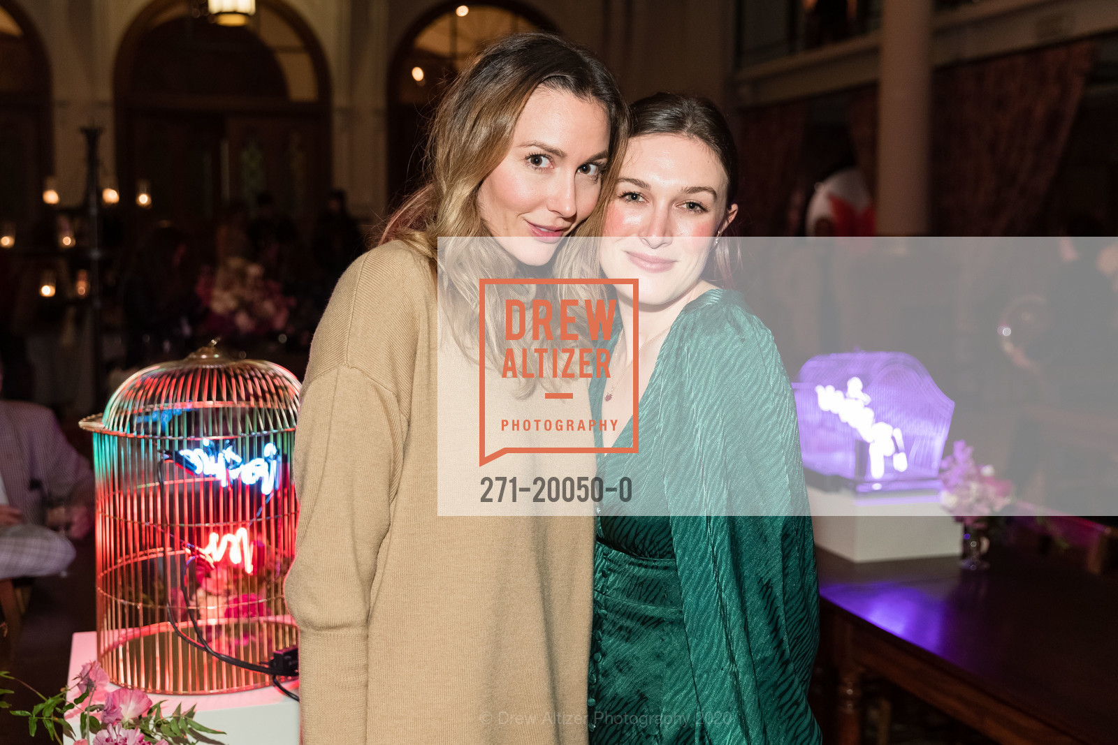 Ashlee Harrison, Corinne Lazner, FOG Party with DRIFT at Saint Joseph's Arts Society, Saint Joseph's Arts Society, January 17th, 2020, Photo #271-20050-0 Ashlee Harrison, Corinne Lazner, Photo #271-20050-0