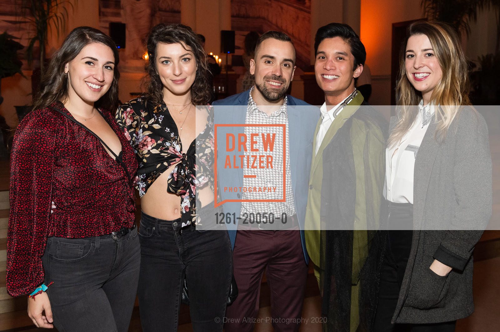 Elisa Herman, Kristein Struble, Mike Murphy, Kenneth Pong, Caitlin Clark, FOG Party with DRIFT at Saint Joseph's Arts Society, Saint Joseph's Arts Society, January 17th, 2020, Photo #1261-20050-0 Elisa Herman, Kristein Struble, Mike Murphy, Kenneth Pong, Caitlin Clark, Photo #1261-20050-0