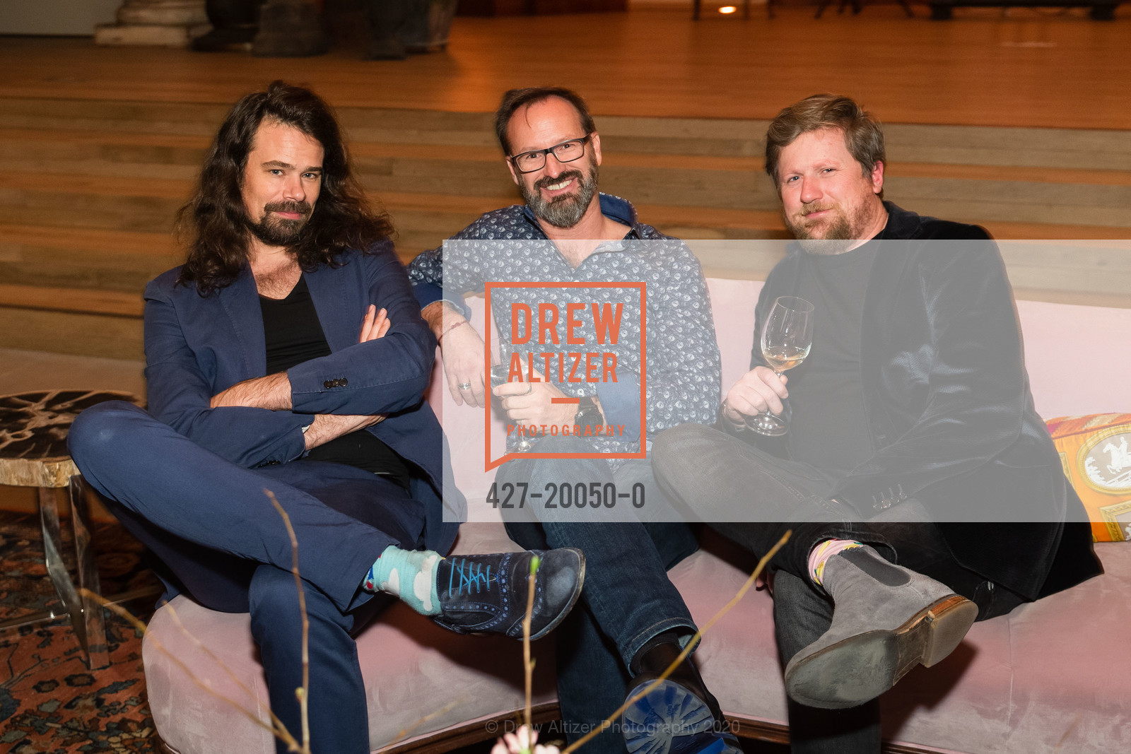 Ralph Nauta, Jeremy Crandell, Lucas van Oostrum, FOG Party with DRIFT at Saint Joseph's Arts Society, Saint Joseph's Arts Society, January 17th, 2020, Photo #427-20050-0 Ralph Nauta, Jeremy Crandell, Lucas van Oostrum, Photo #427-20050-0