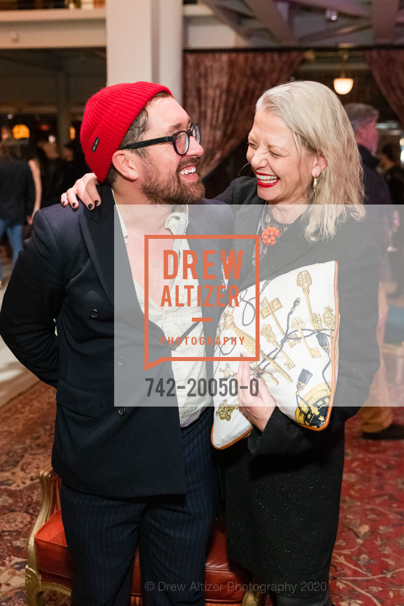 Anton Stuebner, Catharine Clark, FOG Party with DRIFT at Saint Joseph's Arts Society, Saint Joseph's Arts Society, January 17th, 2020, Photo #742-20050-0 Anton Stuebner, Catharine Clark, Photo #742-20050-0