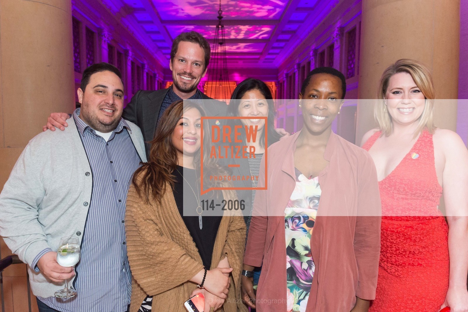 Paul Faiedi, John Gulick, Fariha Naveed, Liz Kao, Adejire Badmosi, Sarah Millis, Compass Family Services Spring Benefit 2017, Bentley Reserve. 301 Battery Street SF, April 5th, 2017, Photo #114-2006 Paul Faiedi, John Gulick, Fariha Naveed, Liz Kao, Adejire Badmosi, Sarah Millis, Photo #114-2006