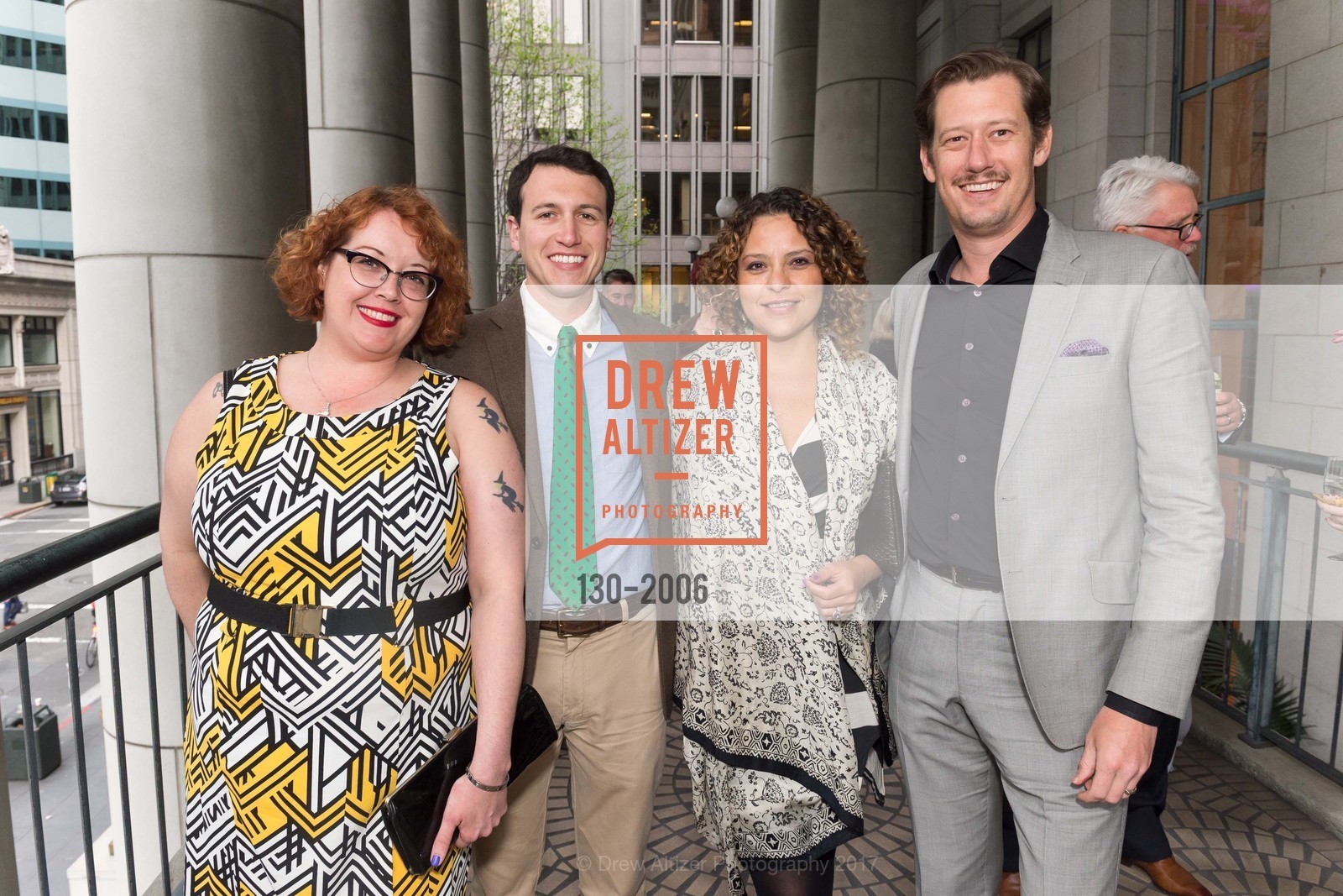 Kari Nelson, Charles Michel, Narayana Montufar, Alex Drossler, Compass Family Services Spring Benefit 2017, Bentley Reserve. 301 Battery Street SF, April 5th, 2017, Photo #130-2006 Kari Nelson, Charles Michel, Narayana Montufar, Alex Drossler, Photo #130-2006