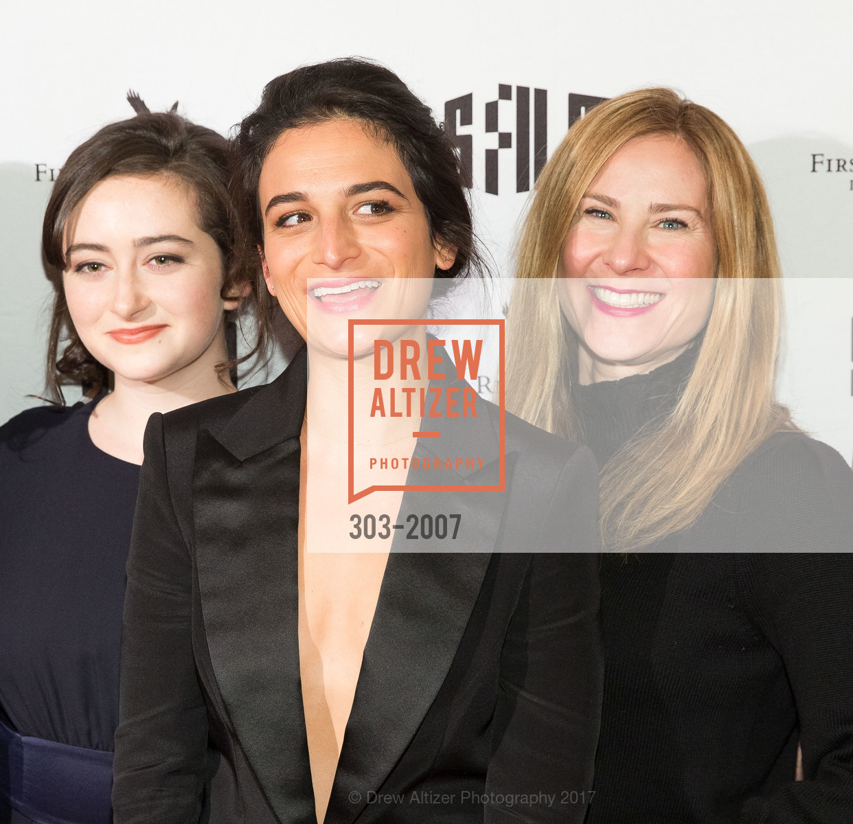 Abby Quinn, Jenny Slate, Rachel Shane, SFFILM Festival Opening Night: Landline, Castro Theatre. 429 Castro Street, April 5th, 2017, Photo #303-2007 Abby Quinn, Jenny Slate, Rachel Shane, Photo #303-2007