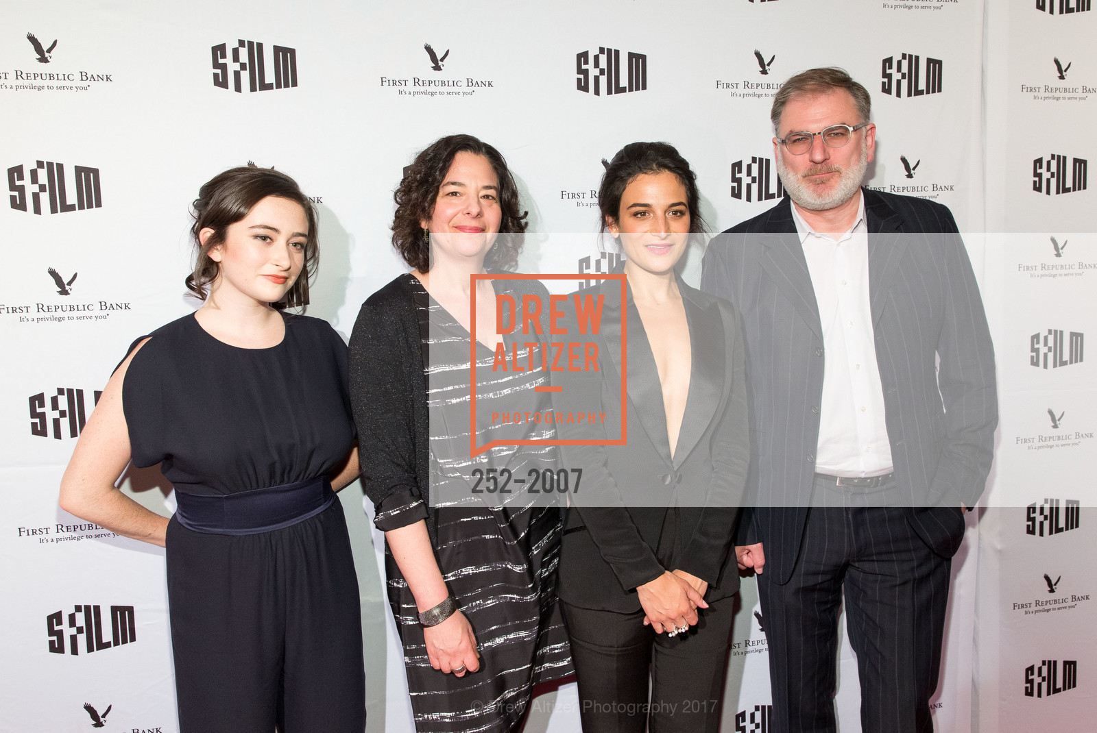 Abby Quinn, Rachel Rosen, Jenny Slate, Noah Cowan, SFFILM Festival Opening Night: Landline, Castro Theatre. 429 Castro Street, April 5th, 2017, Photo #252-2007 Abby Quinn, Rachel Rosen, Jenny Slate, Noah Cowan, Photo #252-2007