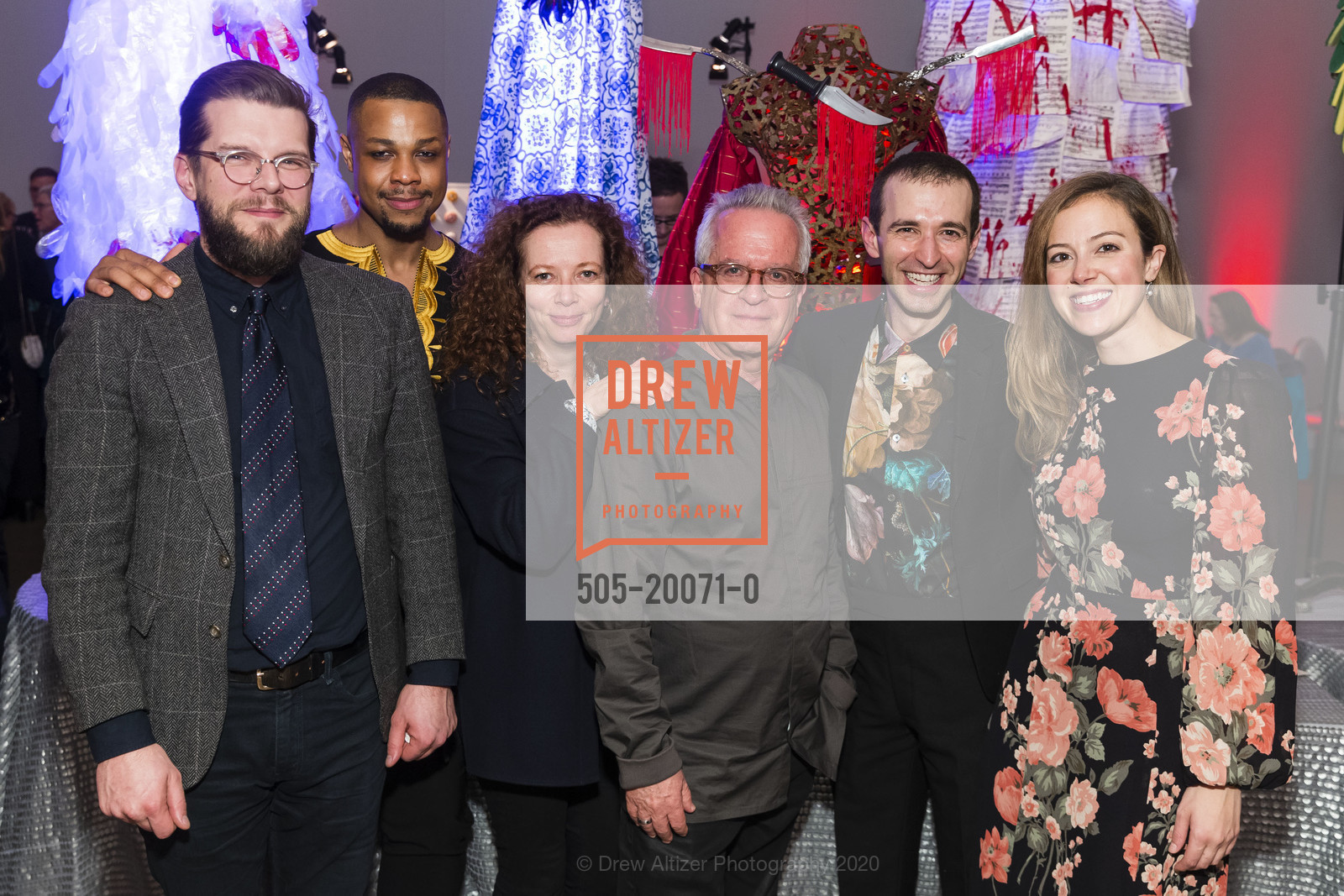 Davone Tines, Christopher Alden, Anthony Roth Costanzo, Lauren Snouffer, Philharmonia Baroque Aci Opening Night Gala 2020, War Memorial Building. 401 Van Ness Avenue, January 22nd, 2020, Photo #505-20071-0 Davone Tines, Christopher Alden, Anthony Roth Costanzo, Lauren Snouffer, Photo #505-20071-0