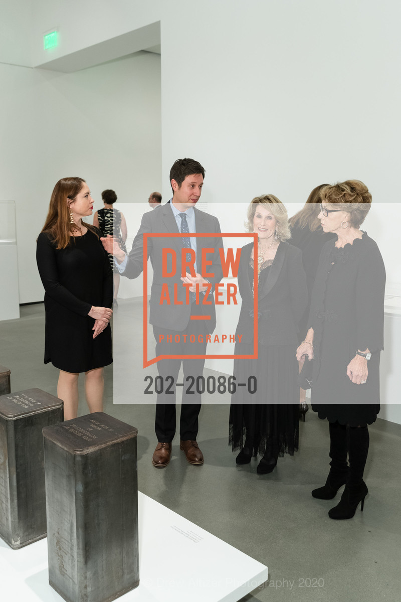 Suzanne Miazga, Ted Mann, Lorna Meyer Calas, Carol Parker, Manetti Shrem Museum Winter Gala 2020, Manetti Shrem Museum. 254 Old Davis Rd, January 25th, 2020, Photo #202-20086-0 Suzanne Miazga, Ted Mann, Lorna Meyer Calas, Carol Parker, Photo #202-20086-0