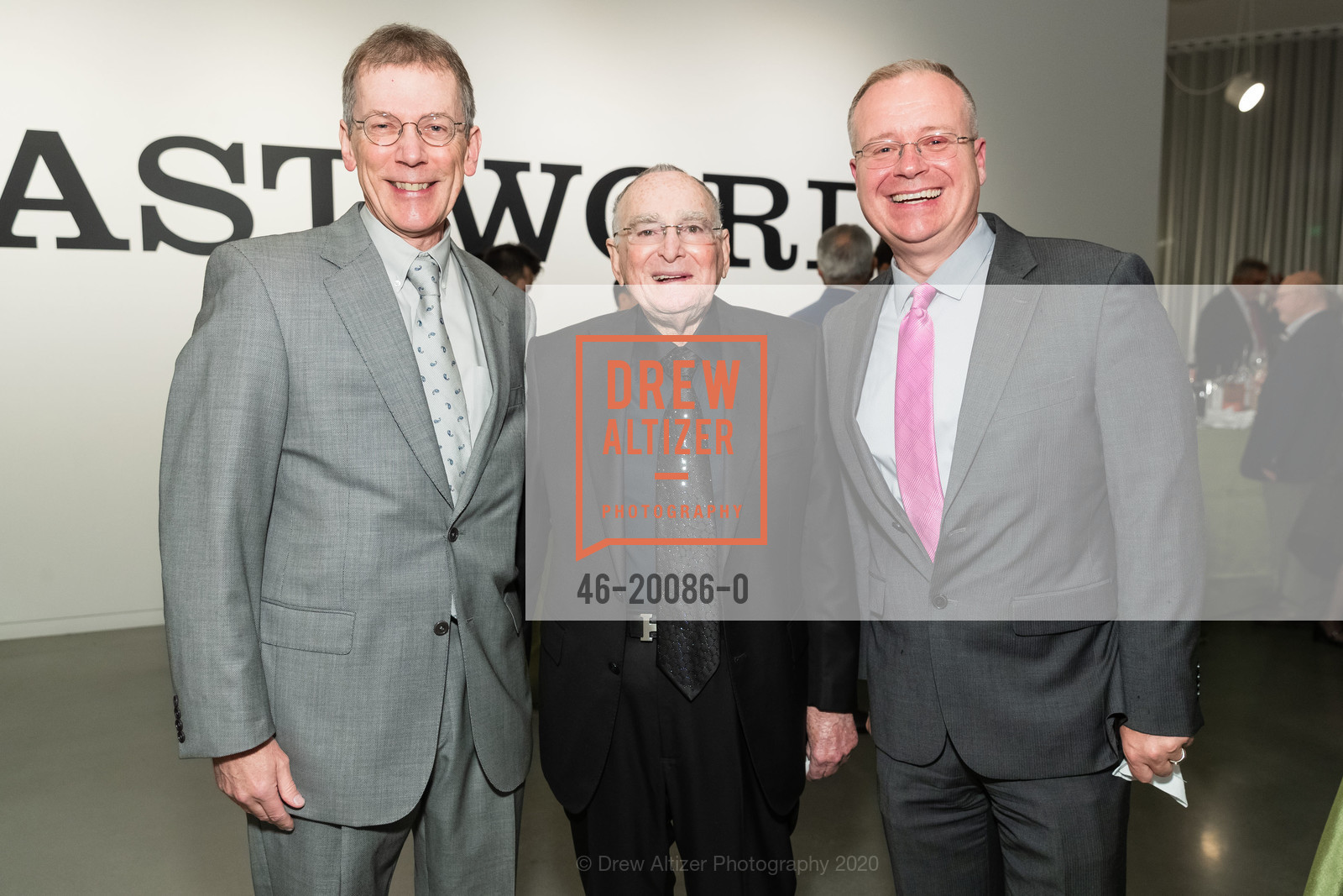 Paul Prokop, Jan Shrem, Shaun Keister, Manetti Shrem Museum Winter Gala 2020, Manetti Shrem Museum. 254 Old Davis Rd, January 25th, 2020, Photo #46-20086-0 Paul Prokop, Jan Shrem, Shaun Keister, Photo #46-20086-0