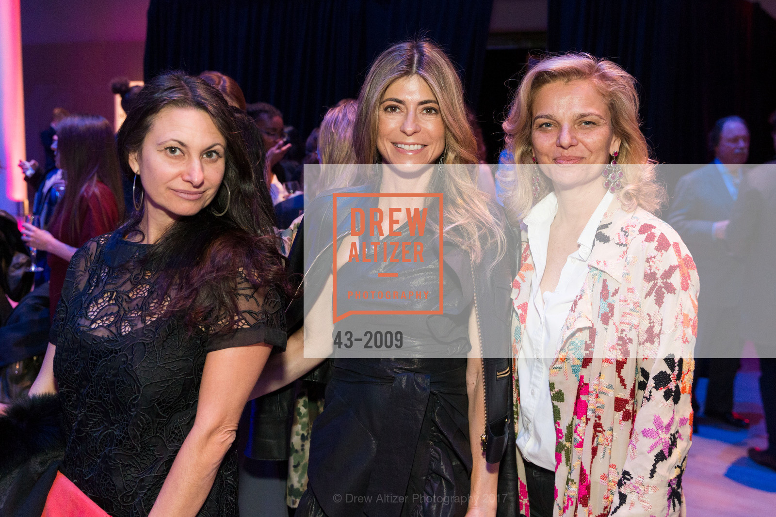 Elizabeth Malkassian, Alexandra Wells, Leigh Matthes, SFFILM 60th Anniversary Celebration, Yerba Buena Center for the Arts, The Forum. 701 Mission St, April 7th, 2017, Photo #43-2009 Elizabeth Malkassian, Alexandra Wells, Leigh Matthes, Photo #43-2009