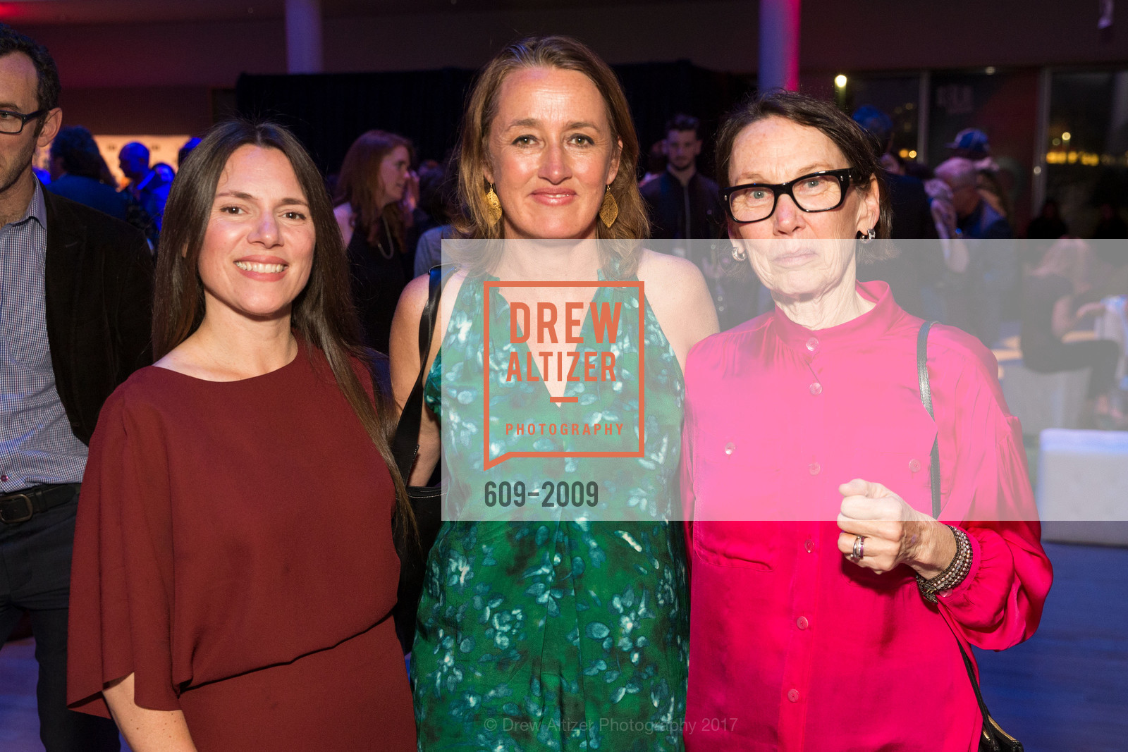 Amanda McBaine, Michele Turnure-Salleo, Charlotte Winton, SFFILM 60th Anniversary Celebration, Yerba Buena Center for the Arts, The Forum. 701 Mission St, April 7th, 2017, Photo #609-2009 Amanda McBaine, Michele Turnure-Salleo, Charlotte Winton, Photo #609-2009