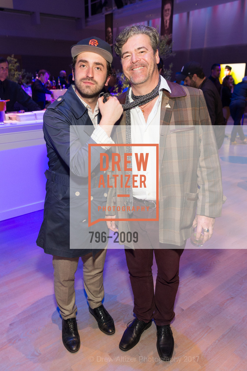 Joe Talbot, David Schendel, SFFILM 60th Anniversary Celebration, Yerba Buena Center for the Arts, The Forum. 701 Mission St, April 7th, 2017, Photo #796-2009 Joe Talbot, David Schendel, Photo #796-2009