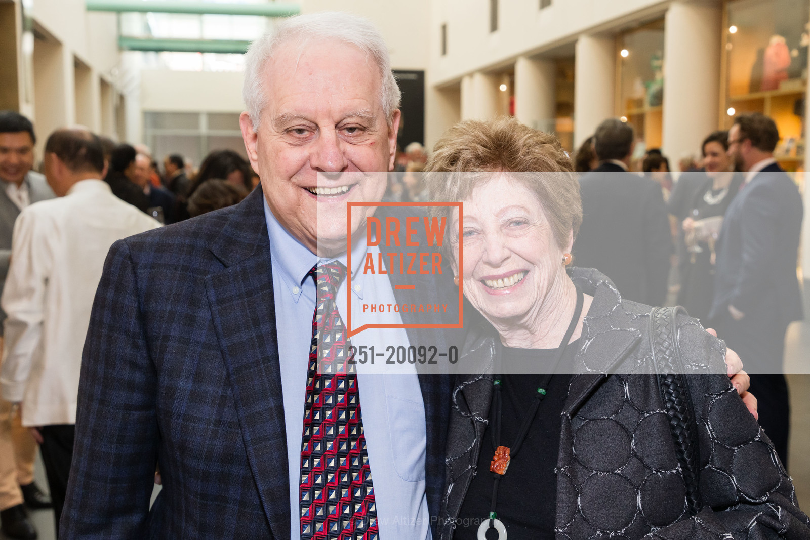 David Stein, Phyllis Kempner, Asian Art Museum hosts Leadership Donor Celebration 2020, Asian Art Museum. 200 Larkin St, Photo #251-20092-0 David Stein, Phyllis Kempner, Photo #251-20092-0