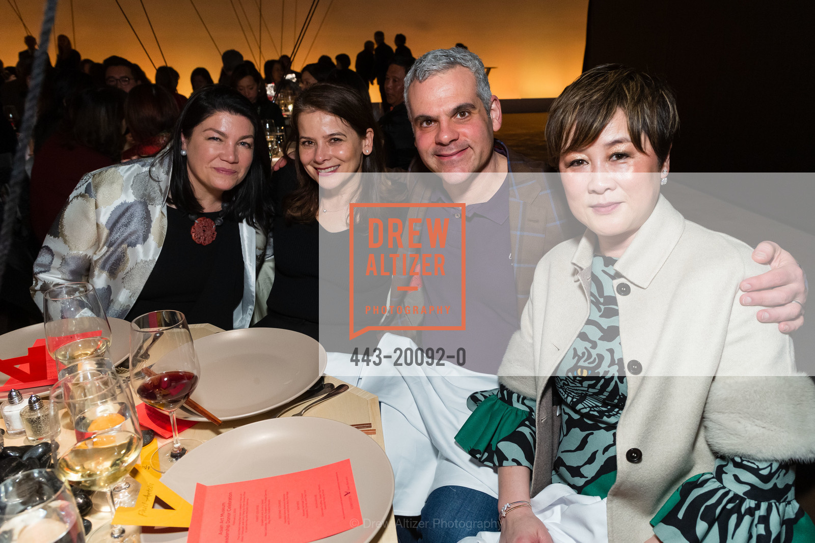 Patrice Wilbur, Midori Antebi, Paul Antebi, Annie Chen, Asian Art Museum hosts Leadership Donor Celebration 2020, Asian Art Museum. 200 Larkin St, Photo #443-20092-0 Patrice Wilbur, Midori Antebi, Paul Antebi, Annie Chen, Photo #443-20092-0