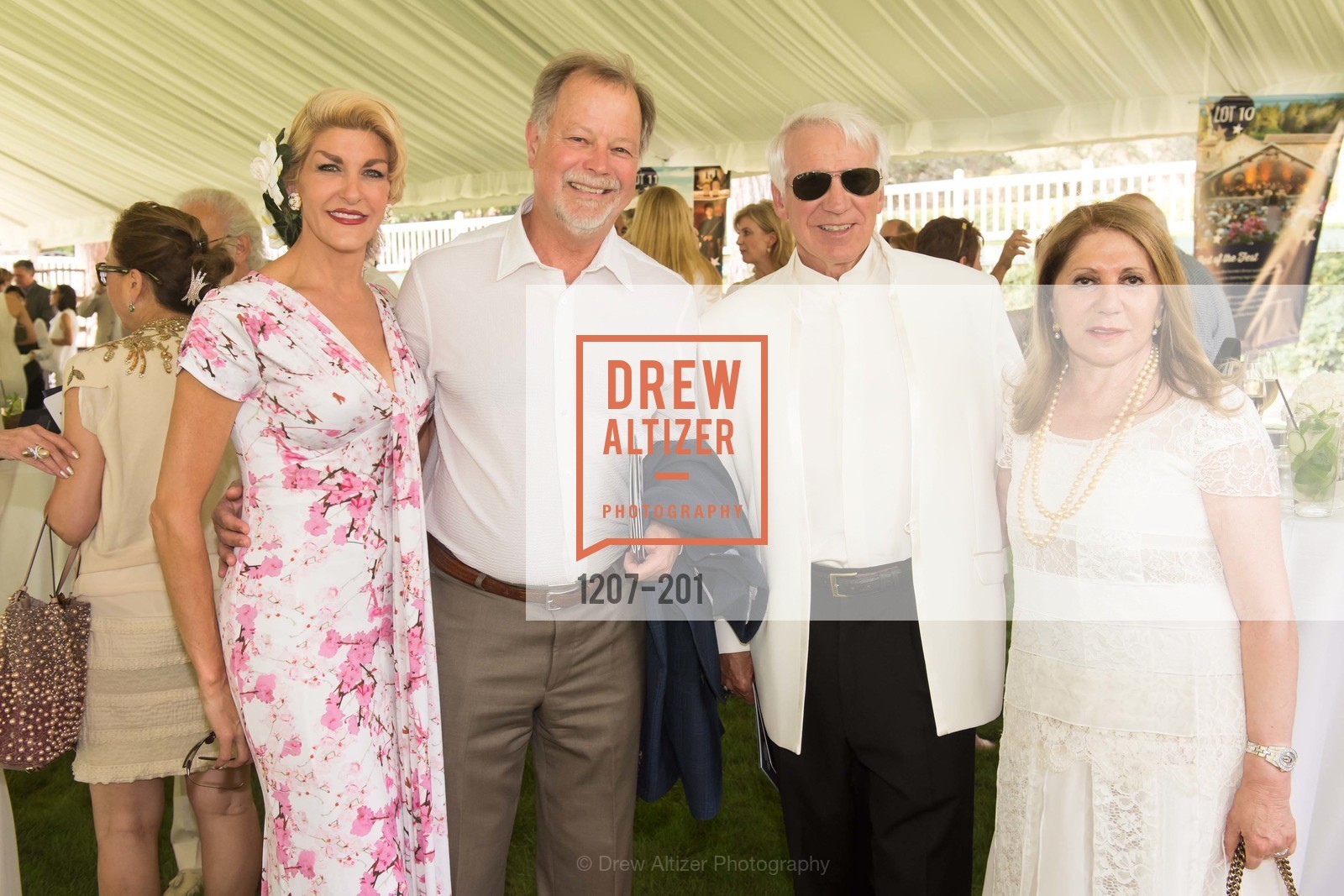 Karen Caldwell, Oliver Caldwell, Timothy Blackburn, Athena Blackburn, Festival del Sole Annual Gala at Meadowood Napa Valley, Meadowood Napa Valley. 900 Meadowood Ln, July 19th, 2015