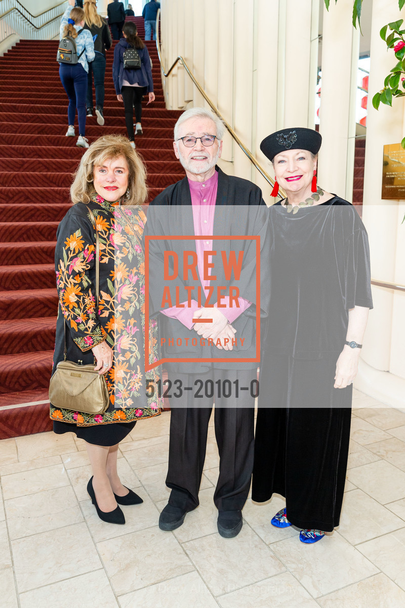 Lena Pritchard, Thomas Sopper, Kathleen Kelly, SF Symphony Chinese New Year 2020, Davis Symphony Hall. 201 Van Ness, Photo #5123-20101-0 Lena Pritchard, Thomas Sopper, Kathleen Kelly, Photo #5123-20101-0