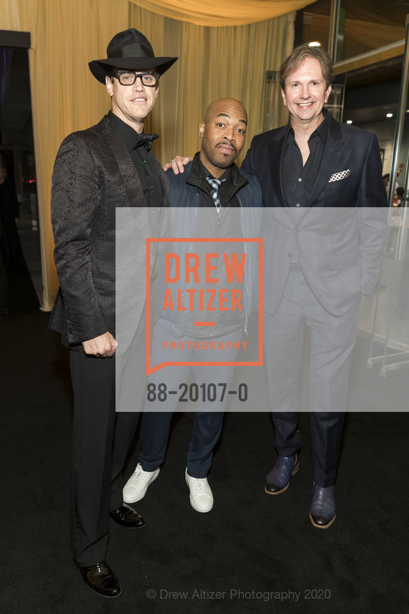 Robert Mailer Anderson, Eric Harland, Jay Walsh, SFJAZZ Gala 2020, SFJAZZ Center. 201 Franklin Street, January 30th, 2020, Photo #88-20107-0 Robert Mailer Anderson, Eric Harland, Jay Walsh, Photo #88-20107-0