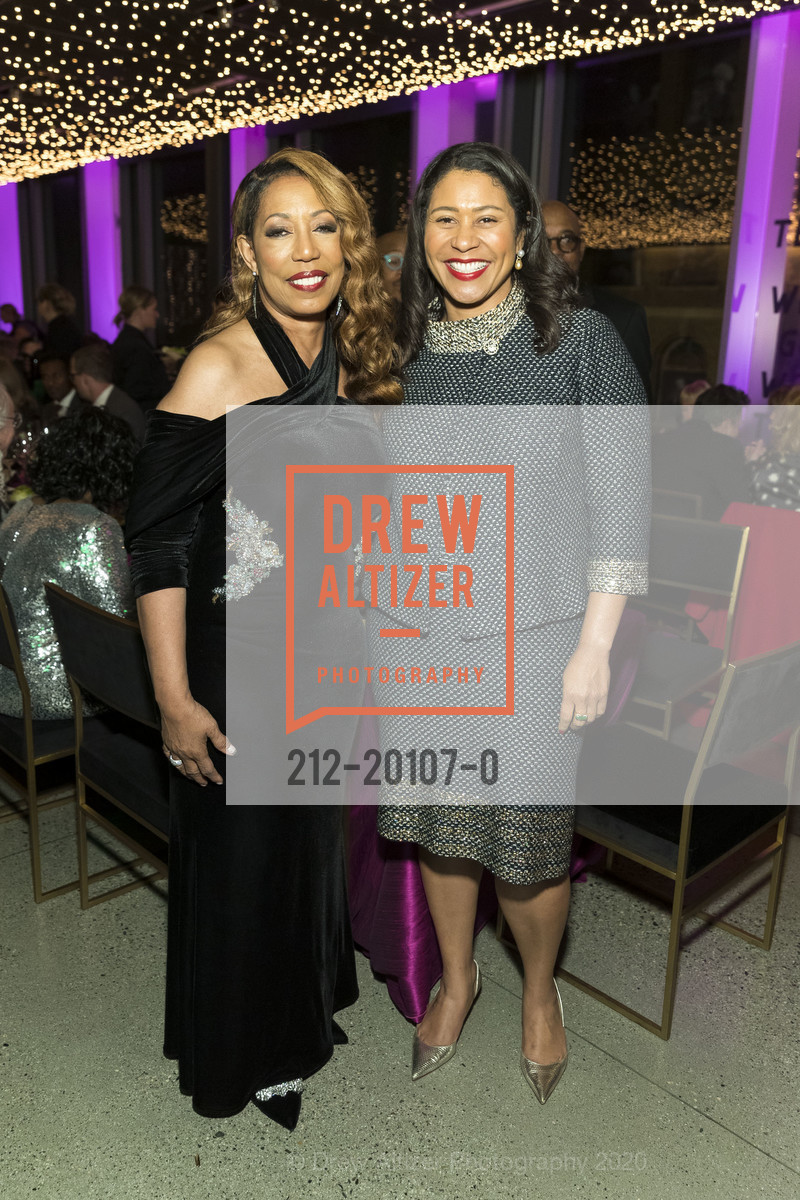 Denise Young-Smith, London Breed, SFJAZZ Gala 2020, SFJAZZ Center. 201 Franklin Street, January 30th, 2020, Photo #212-20107-0 Denise Young-Smith, London Breed, Photo #212-20107-0
