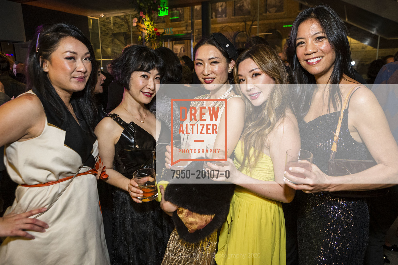 Hazel Tran, Sophia Yap, Wendy Lu, Maria Park, Eileen Shepherd, SFJAZZ Gala 2020, SFJAZZ Center. 201 Franklin Street, January 30th, 2020, Photo #7950-20107-0 Hazel Tran, Sophia Yap, Wendy Lu, Maria Park, Eileen Shepherd, Photo #7950-20107-0