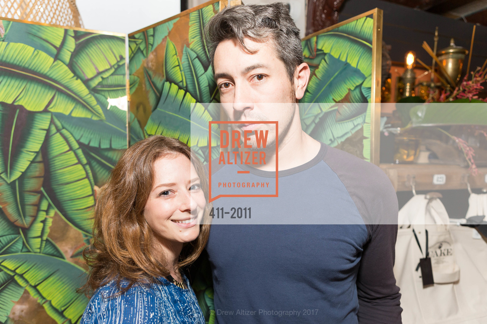 Talia Gavish, Michael Dillingham, Jonathan Rachman honoring SF Showcase and "The New Formal" Interiors by James Aman book signing benefiting UHS, J. Rachman, the store. 1632C Market St. San Francisco, California 94102, April 6th, 2017, Photo #411-2011 Talia Gavish, Michael Dillingham, Photo #411-2011
