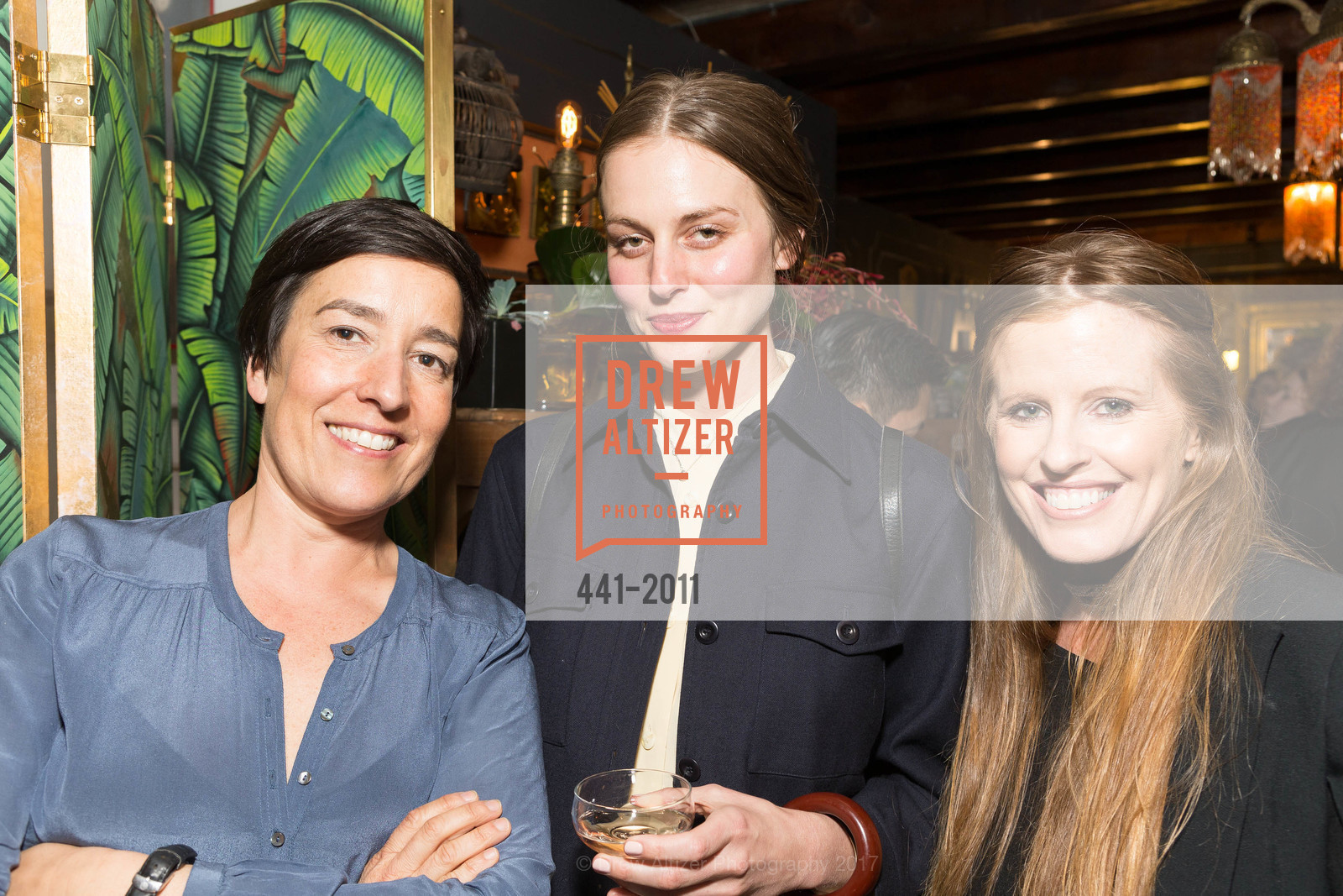 Ashley Hildreth, Caroline Lizarraga, Jonathan Rachman honoring SF Showcase and "The New Formal" Interiors by James Aman book signing benefiting UHS, J. Rachman, the store. 1632C Market St. San Francisco, California 94102, April 6th, 2017, Photo #441-2011 Ashley Hildreth, Caroline Lizarraga, Photo #441-2011