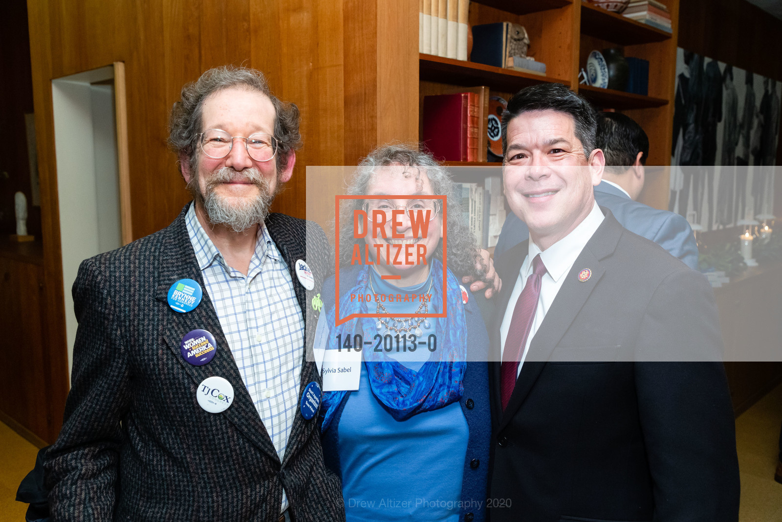 Sylvia Sabel, TJ Cox, California Candidates Victory Fund, Private Residence, February 1st, 2020, Photo #140-20113-0 Sylvia Sabel, TJ Cox, Photo #140-20113-0