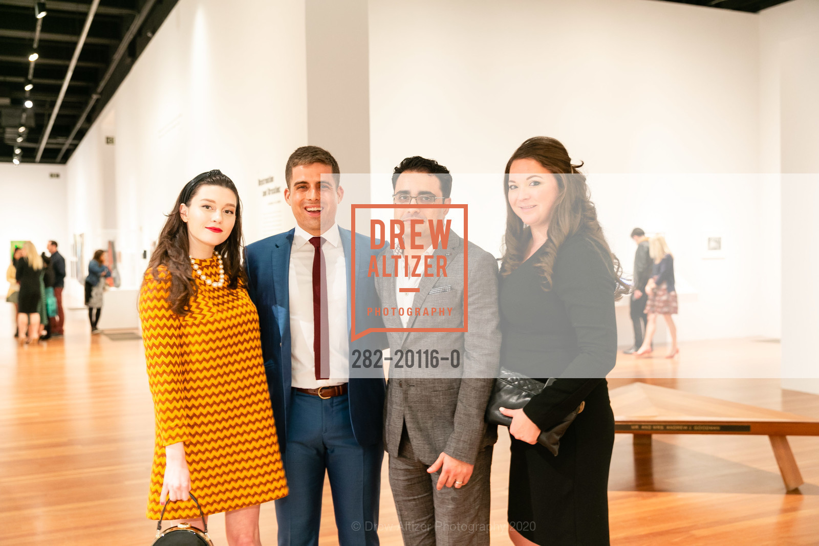 Maddie Fuller, Alex Sweet, Arash Keshmirian, Rachel Leff-Kich, ArtPoint Insider: Soul of a Nation, de Young Museum. 50 Hagiwara Tea Garden Dr, San Francisco, CA 94118, January 30th, 2020, Photo #282-20116-0 Maddie Fuller, Alex Sweet, Arash Keshmirian, Rachel Leff-Kich, Photo #282-20116-0