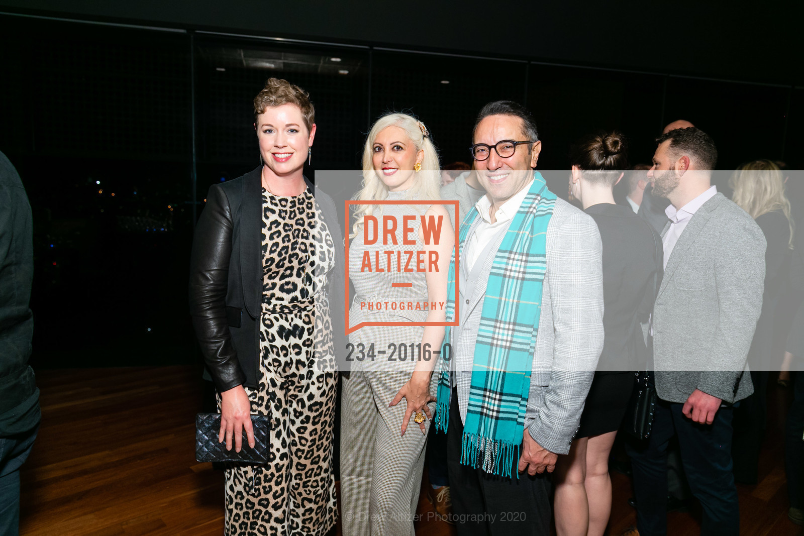 Sarah Lee, Simone Derayeh, Amir Borna, ArtPoint Insider: Soul of a Nation, de Young Museum. 50 Hagiwara Tea Garden Dr, San Francisco, CA 94118, January 30th, 2020, Photo #234-20116-0 Sarah Lee, Simone Derayeh, Amir Borna, Photo #234-20116-0