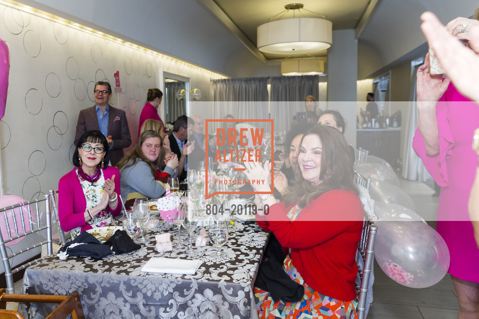Ana Castillo, Catherine Armstrong, Deborah Mosser, A Celebration of Olivia's First Birthday Hosted by Natalia Urrutia and Benefiting SF Opera Youth Education Programs, Neiman Marcus, Rotunda. 150 Stockton Street, February 2nd, 2020, Photo #804-20119-0 Ana Castillo, Catherine Armstrong, Deborah Mosser, Photo #804-20119-0