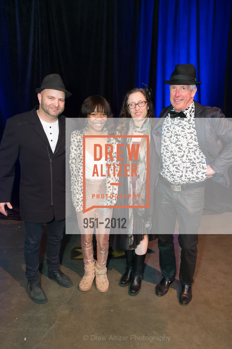 Michael Sturtz, Reginae Hightower, Frances Hellman, Charles Olsen, The Crucible's Fire & Light Soiree 2017, The Crucible. 1260 7th Street Oakland CA 94607, Photo #951-2012 Michael Sturtz, Reginae Hightower, Frances Hellman, Charles Olsen, Photo #951-2012