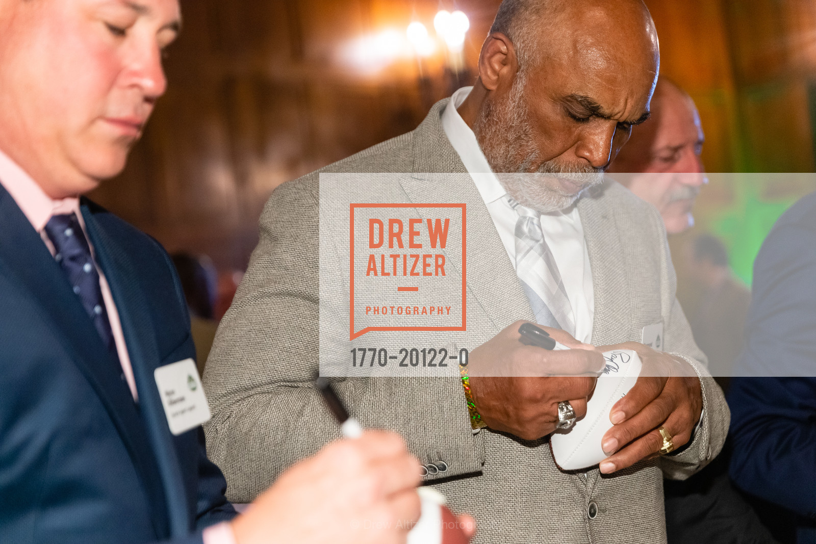 Wynn Silberman, Raymond Chester, Guardsmen Sports Auction and Celebrity Dinner 2020, Westin St. Francis. 335 Powell St, Photo #1770-20122-0 Wynn Silberman, Raymond Chester, Photo #1770-20122-0