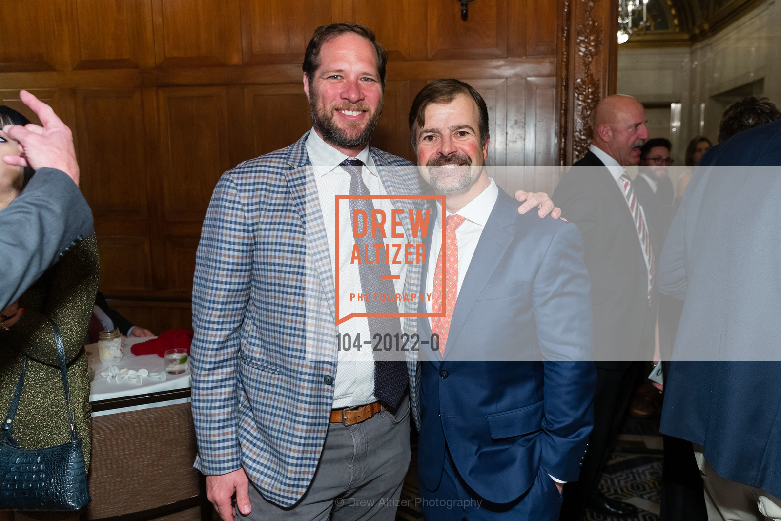 Jim Morrone, Marcus Colabianchi, Guardsmen Sports Auction and Celebrity Dinner 2020, Westin St. Francis. 335 Powell St, Photo #104-20122-0 Jim Morrone, Marcus Colabianchi, Photo #104-20122-0