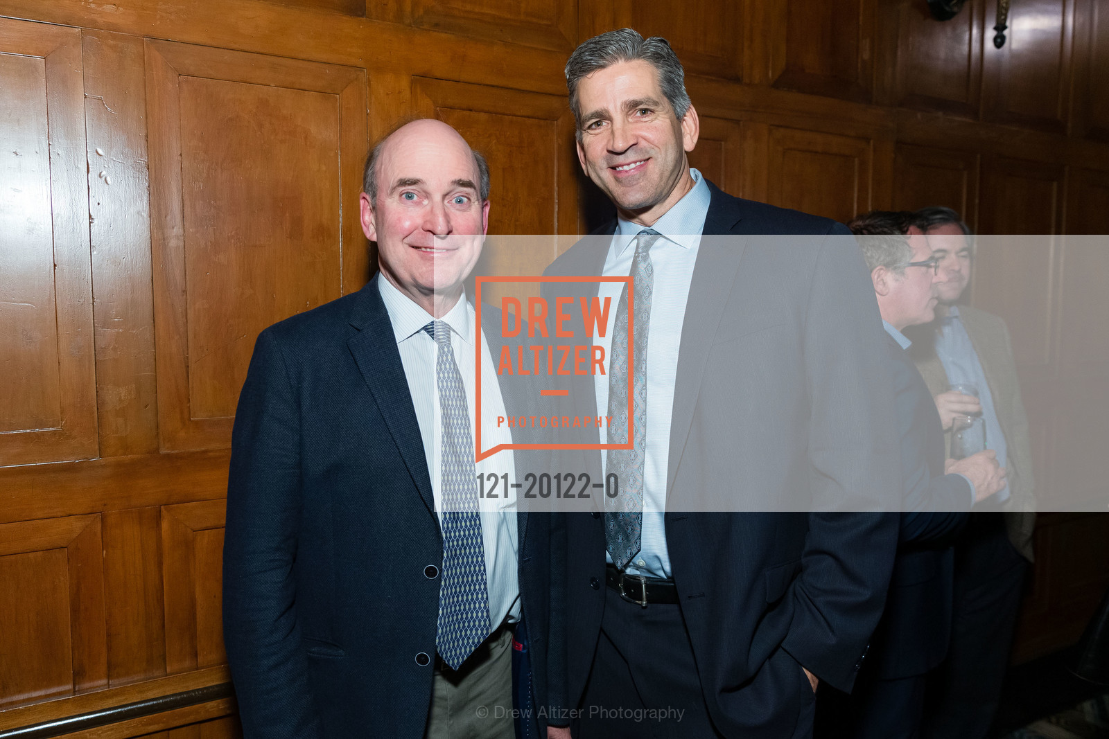 Nate Kimball, Gordon Langs, Guardsmen Sports Auction and Celebrity Dinner 2020, Westin St. Francis. 335 Powell St, Photo #121-20122-0 Nate Kimball, Gordon Langs, Photo #121-20122-0