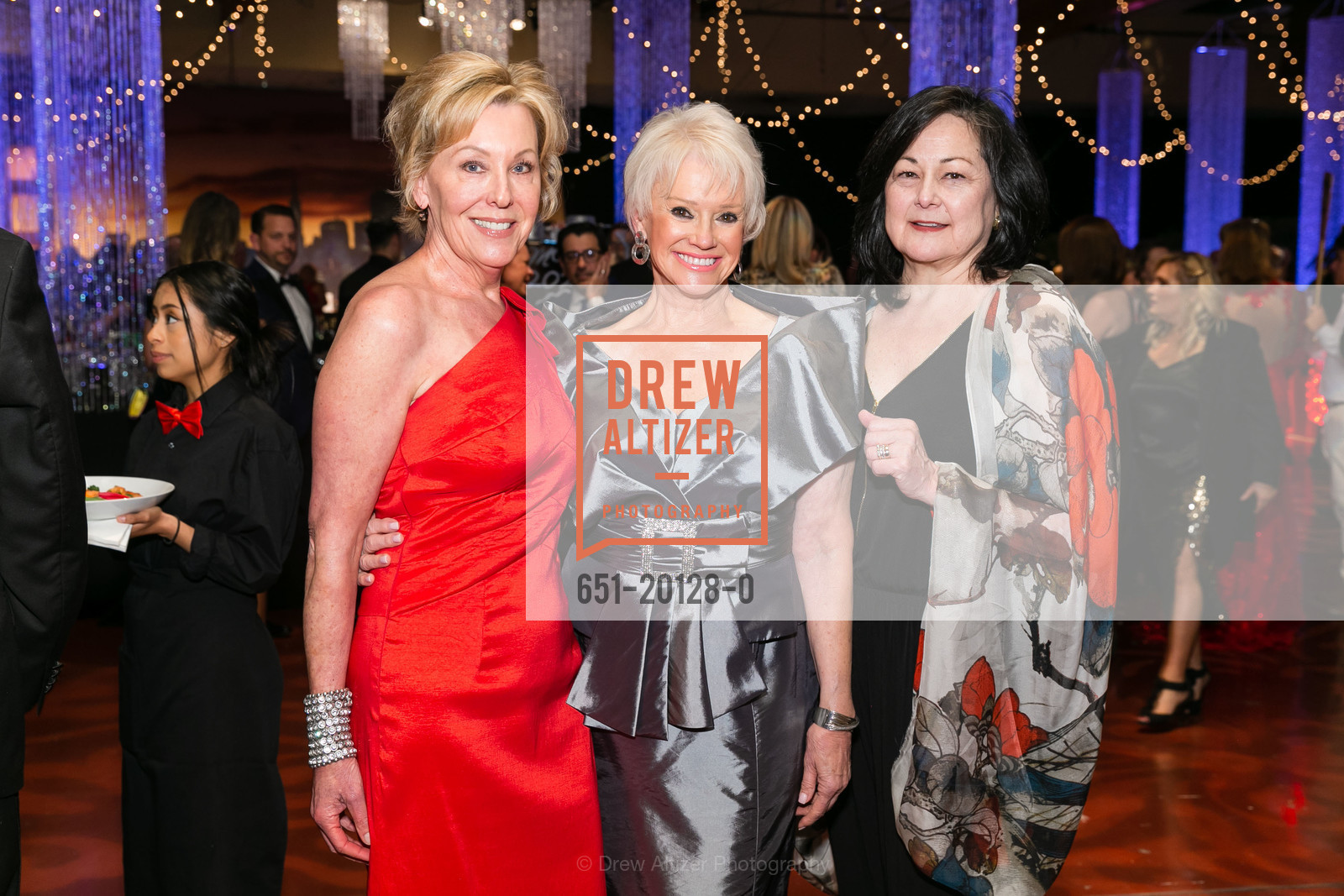 Susan Gilmore, Marcia Lloyd, Mary Denton, Side By Side's Marin Valentine's Ball 2020, Marin Civic Center Hall. 10 Avenue of The Flags, Photo #651-20128-0 Susan Gilmore, Marcia Lloyd, Mary Denton, Photo #651-20128-0