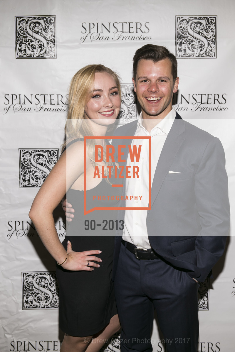 Morgan Barnes, Elliott Marsing, Spinsters of San Francisco Patron's Reception 2017, Kabuki, Imperial Ballroom. 1625 Post St San Francisco, California 94115, April 8th, 2017, Photo #90-2013 Morgan Barnes, Elliott Marsing, Photo #90-2013