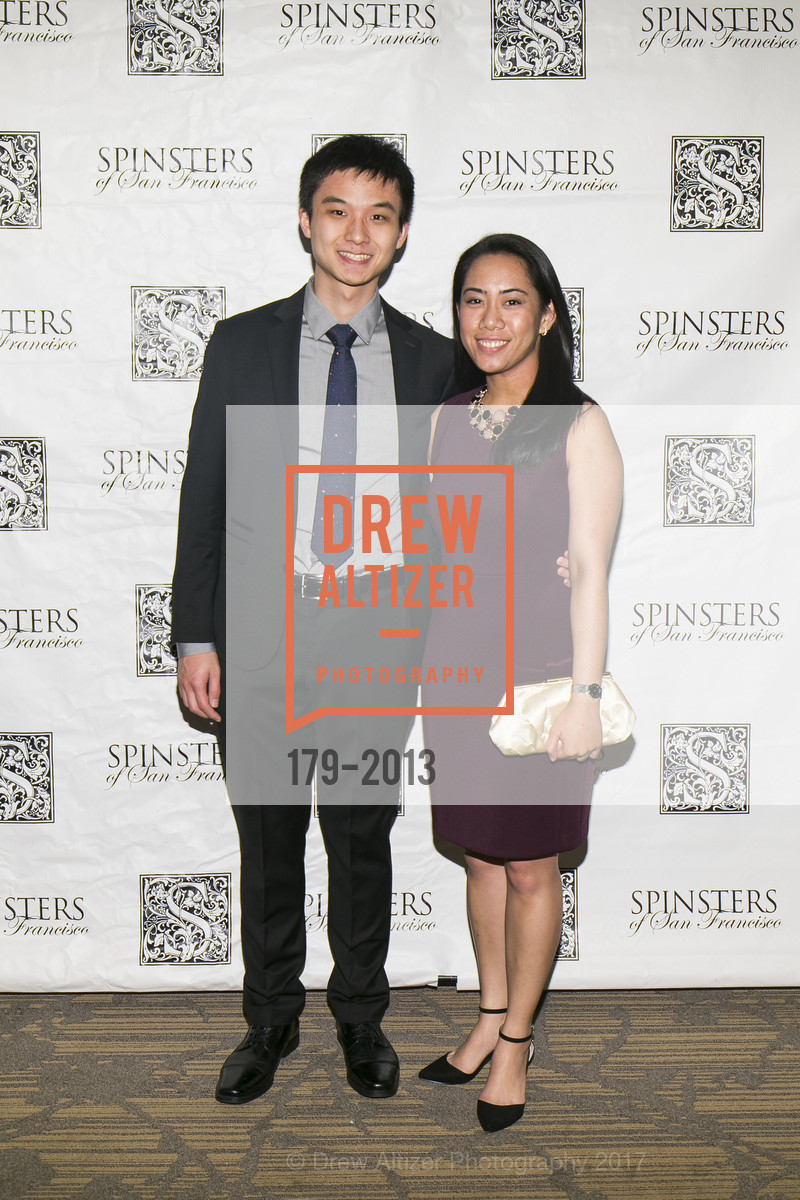 Alexander Chou, Melissa Pangilinan, Spinsters of San Francisco Patron's Reception 2017, Kabuki, Imperial Ballroom. 1625 Post St San Francisco, California 94115, April 8th, 2017, Photo #179-2013 Alexander Chou, Melissa Pangilinan, Photo #179-2013