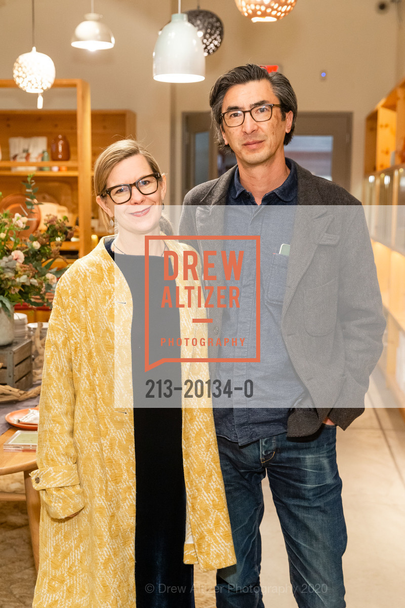 Catherine Bailey, Robin Petrovic, For the Love of Food, Heath Ceramics. 2900 18th Street, February 4th, 2020, Photo #213-20134-0 Catherine Bailey, Robin Petrovic, Photo #213-20134-0