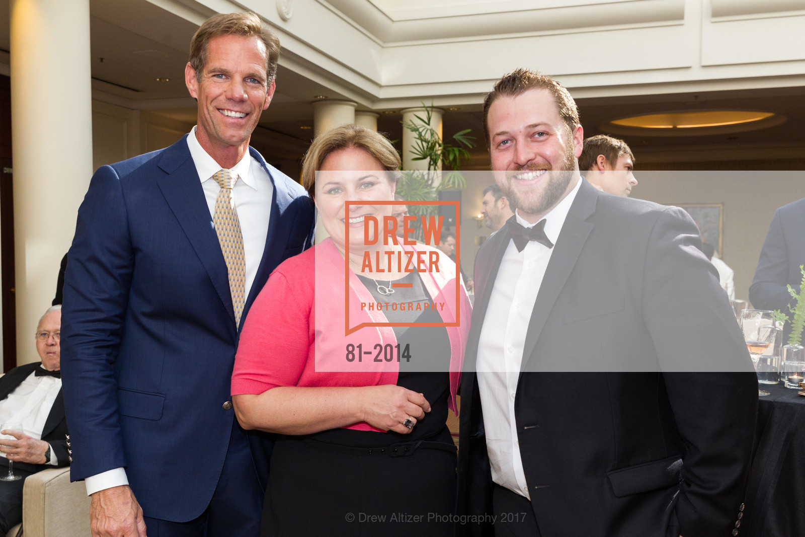 Jonathan Gentry, Sheila Gentry, Chris Kenefick, Guardsmen Wine Auction 2017, The Palace Hotel, April 8th, 2017, Photo #81-2014 Jonathan Gentry, Sheila Gentry, Chris Kenefick, Photo #81-2014