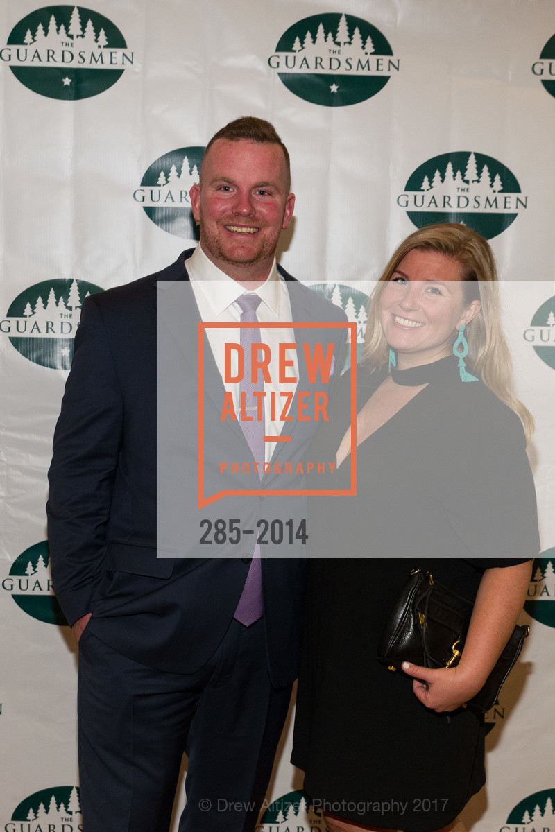 Steven McCall, Katie Booker, Guardsmen Wine Auction 2017, The Palace Hotel, April 8th, 2017, Photo #285-2014 Steven McCall, Katie Booker, Photo #285-2014