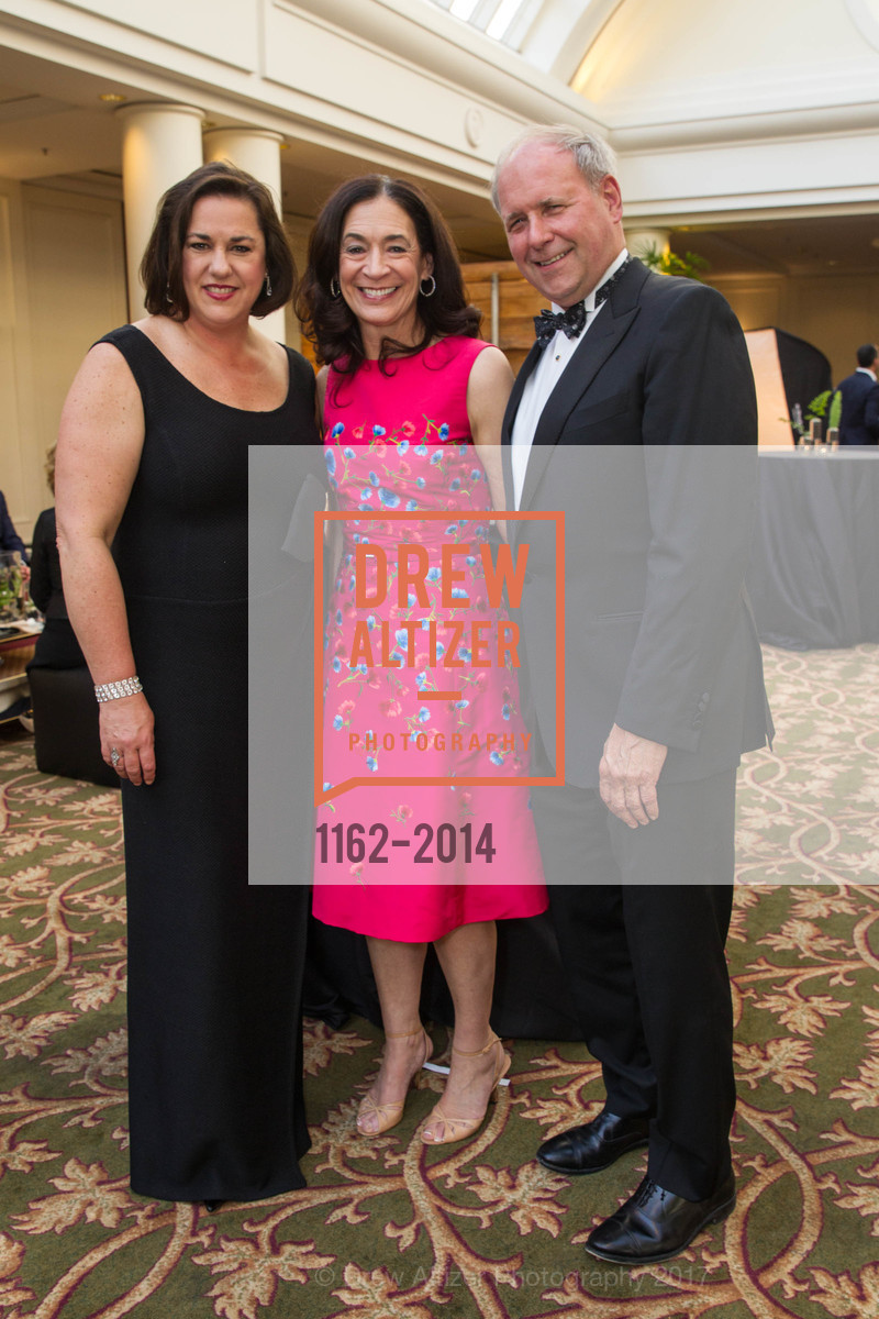 Nancy Simpson, Janet McKinley, Tom McKinley, Guardsmen Wine Auction 2017, The Palace Hotel, April 8th, 2017, Photo #1162-2014 Nancy Simpson, Janet McKinley, Tom McKinley, Photo #1162-2014