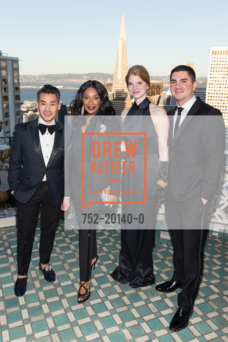 Tony Sananikone, Pernella Sommerville, Kim Kilbride, Michael Gregg, 5th Annual An Intimate Evening with Oscar, Fairmont Hotel. 950 Mason Street, February 9th, 2020, Photo #752-20140-0 Tony Sananikone, Pernella Sommerville, Kim Kilbride, Michael Gregg, Photo #752-20140-0