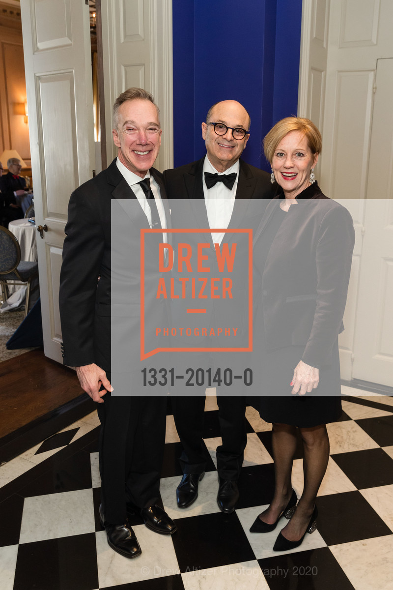 Mark Ryle, David Klein, Brooke Bedingfield, 5th Annual An Intimate Evening with Oscar, Fairmont Hotel. 950 Mason Street, February 9th, 2020, Photo #1331-20140-0 Mark Ryle, David Klein, Brooke Bedingfield, Photo #1331-20140-0