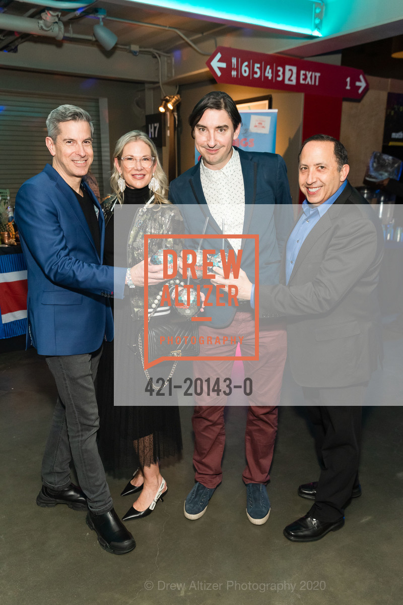 Ted Weiss, Katherine Ryan-Weiss, Doug Dalton, Stu Berman, Science of Cocktails at the Exploratorium, Exploratorium. Pier 15, February 7th, 2020, Photo #421-20143-0 Ted Weiss, Katherine Ryan-Weiss, Doug Dalton, Stu Berman, Photo #421-20143-0