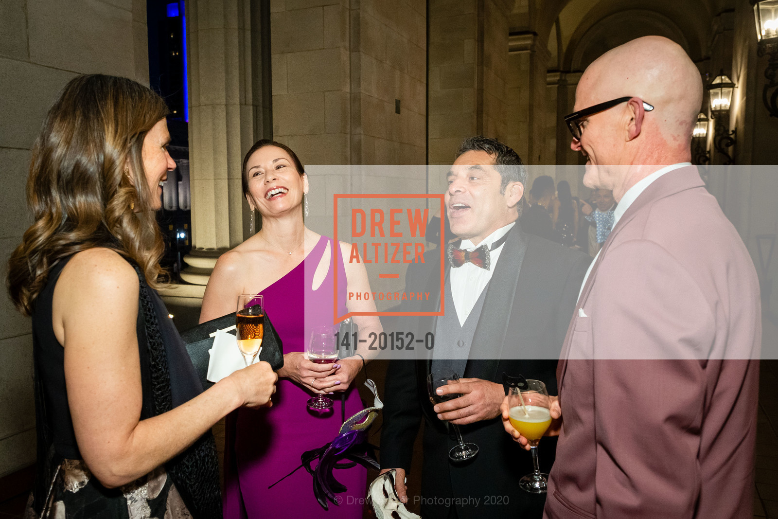 Nancy Cowherd, Maria Brady, Raul Zuniga, Myles Cowherd, Ever Forward Gala 2020, Herbst Theater, February 11th, 2020, Photo #141-20152-0 Nancy Cowherd, Maria Brady, Raul Zuniga, Myles Cowherd, Photo #141-20152-0