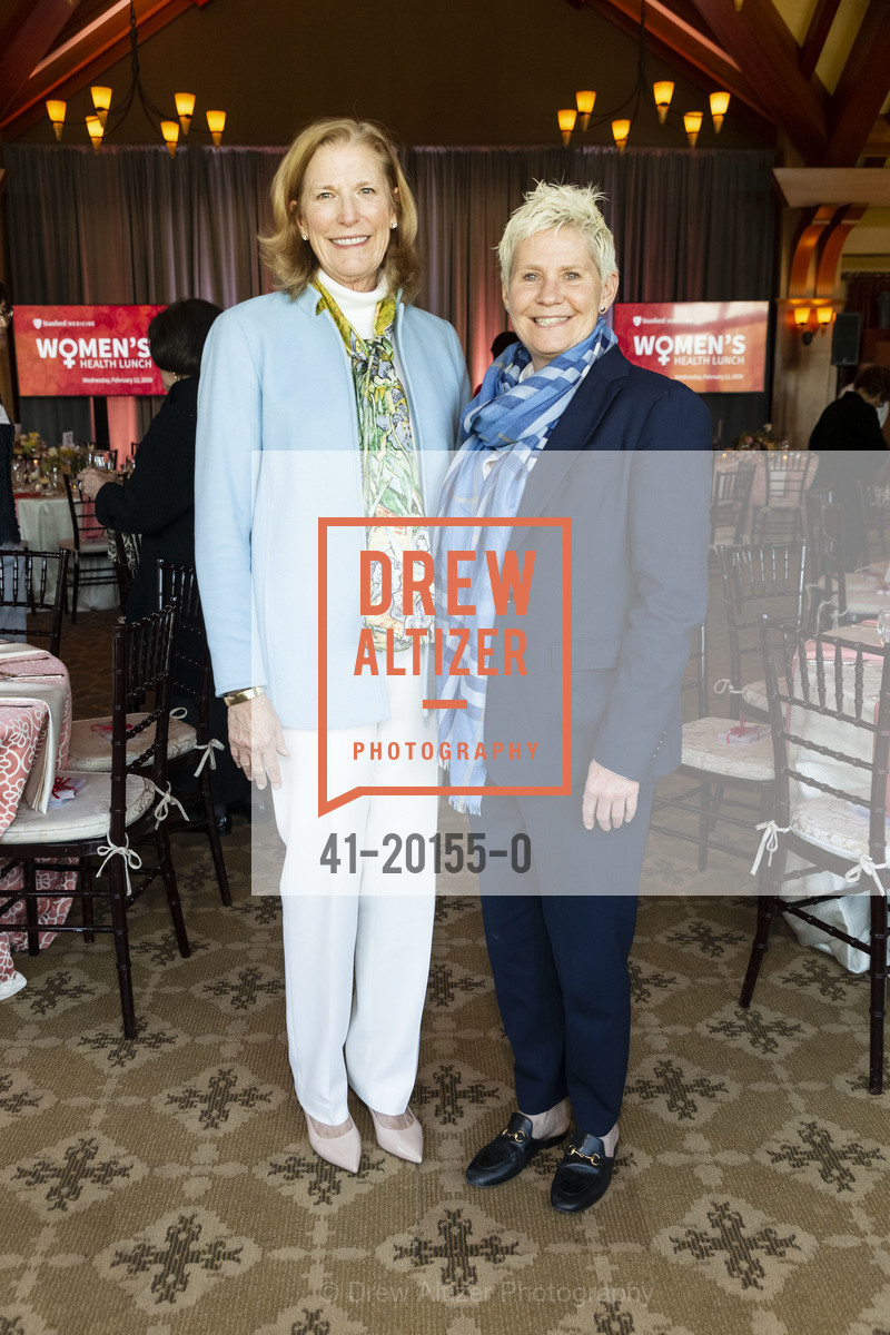 Maggie Grauer, Leslee Subak, Stanford's Annual Women's Health Lunch 2020- Peninsula, Sand Hill Golf and Country Club. 2900 Sand Hill Rd, Photo #41-20155-0 Maggie Grauer, Leslee Subak, Photo #41-20155-0