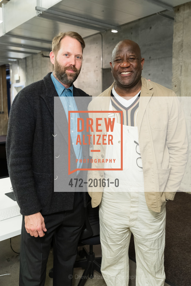 Alan Dye, Wyatt Mitchell, Cooper Hewitt National Design Awards 2020 Cocktail Party, Godfrey Dadich Partners, 17th Floor. 140 New Montgomery Street, February 12th, 2020, Photo #472-20161-0 Alan Dye, Wyatt Mitchell, Photo #472-20161-0