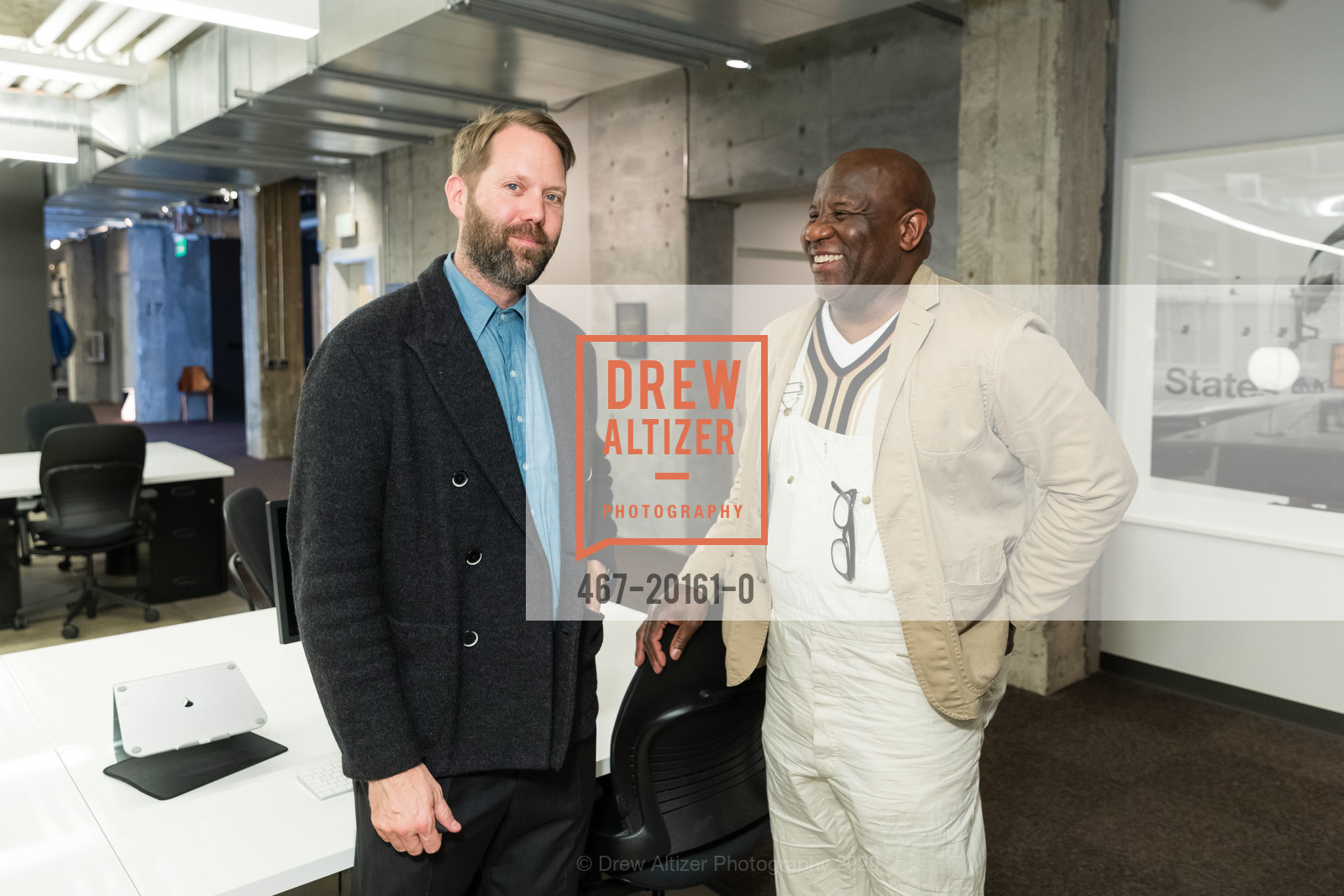 Alan Dye, Wyatt Mitchell, Cooper Hewitt National Design Awards 2020 Cocktail Party, Godfrey Dadich Partners, 17th Floor. 140 New Montgomery Street, February 12th, 2020, Photo #467-20161-0 Alan Dye, Wyatt Mitchell, Photo #467-20161-0